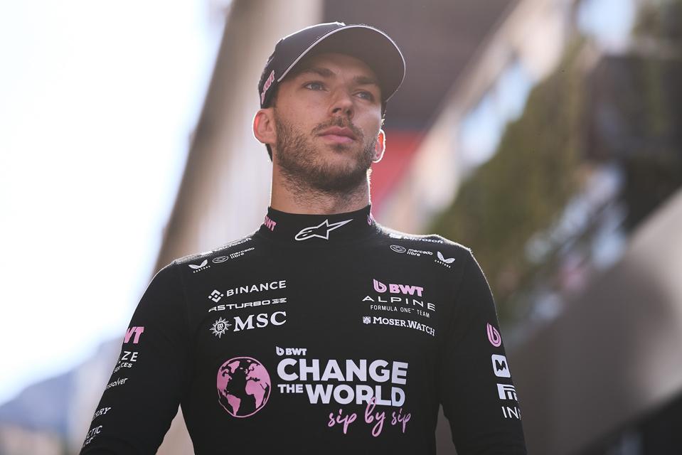 Alpine Formula 1 driver Pierre Gasly.