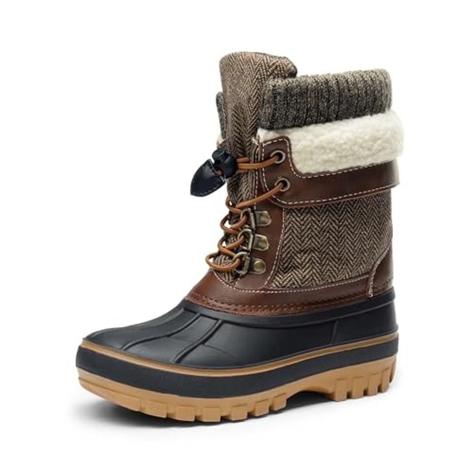 Produktbild von Aazon.co | Girls Snow Boots War Cozy Winter Shoes Kids Hairball Anti