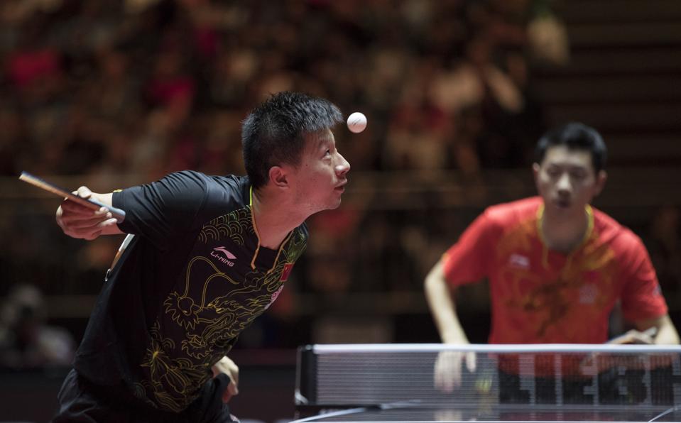 China's Top Ping Pong Players Face The Consequences Of Their Protest