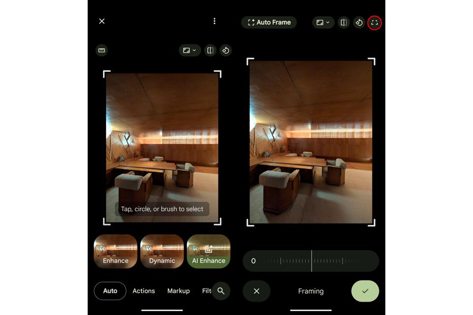 Google Photos Kembalikan Fitur Koreksi Perspektif Tapi Malah Disembunyikan