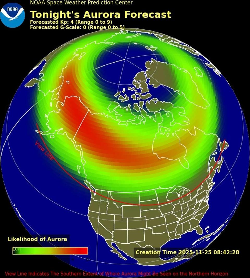 Fenomena Northern Lights Diprediksi Terlihat di 15 Negara Bagian Amerika November Ini