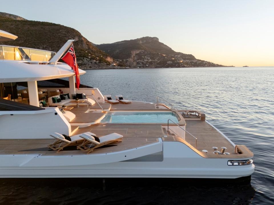 First Look: Inside The Latest Italian Superyacht With A Waterfall Pool