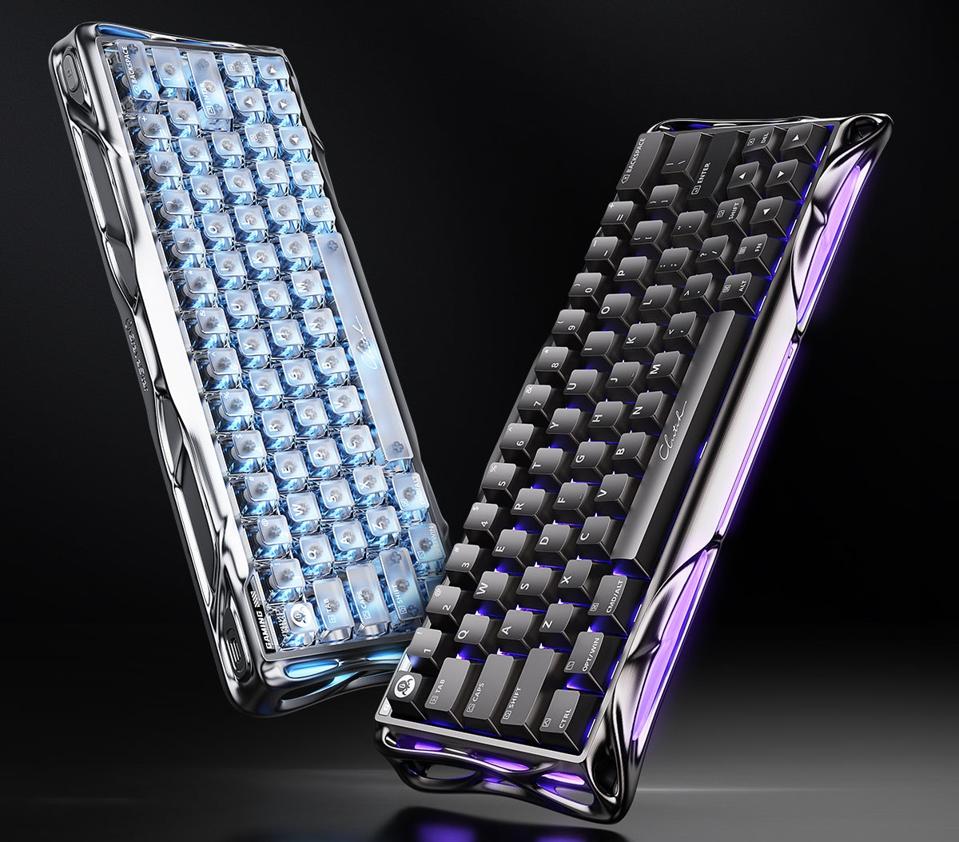 GravaStar V60 Pro HE: Keyboard Gaming Magnetik Super Responsif dan Futuristik