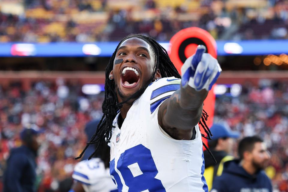 Dallas Cowboys receiver CeeDee Lamb.