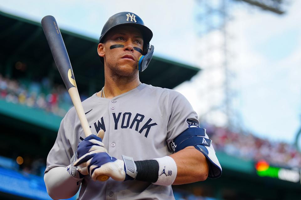 New York Yankees outfielder Aaron Judge.