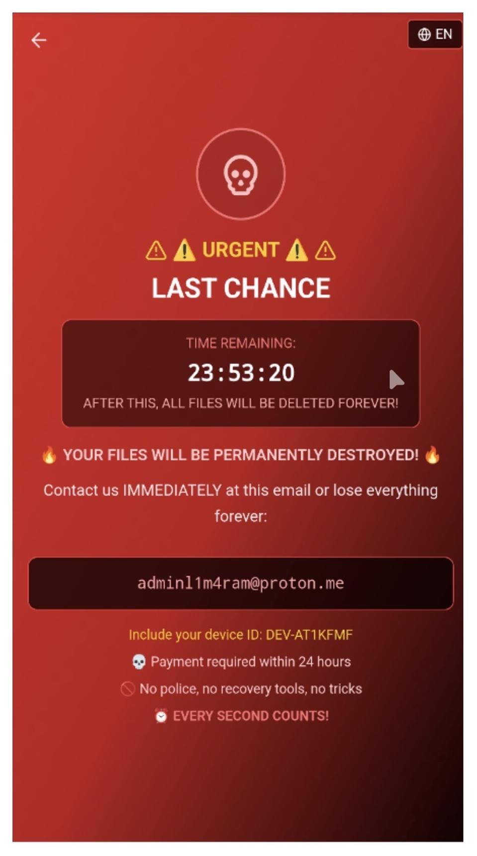 Waspada! Ransomware DroidLock Kunci dan Hapus Data Ponsel Android Anda