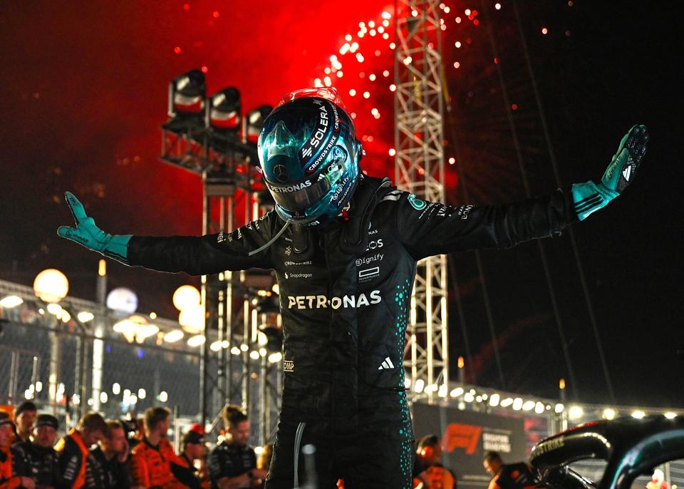 Mercedes Formula 1 driver George Russell.