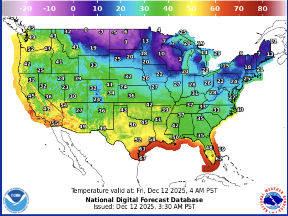 Mengapa Suhu Sama Terasa Lebih Dingin di Selatan Amerika Serikat?