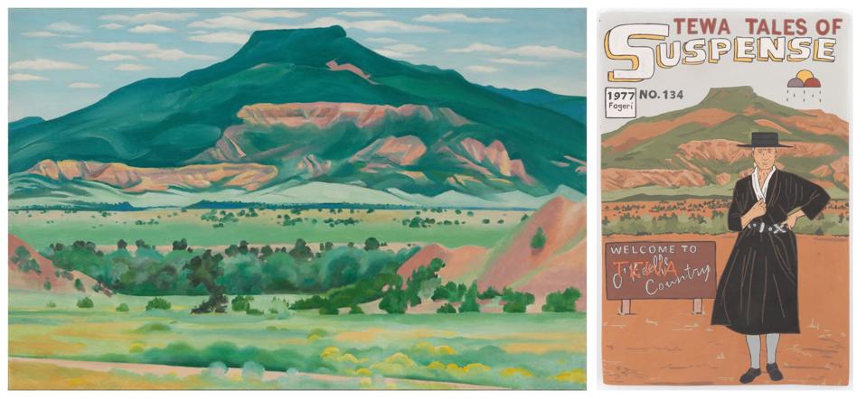Georgia O'Keeffe Lived In And Painted Northern New Mexico—Tewa Country