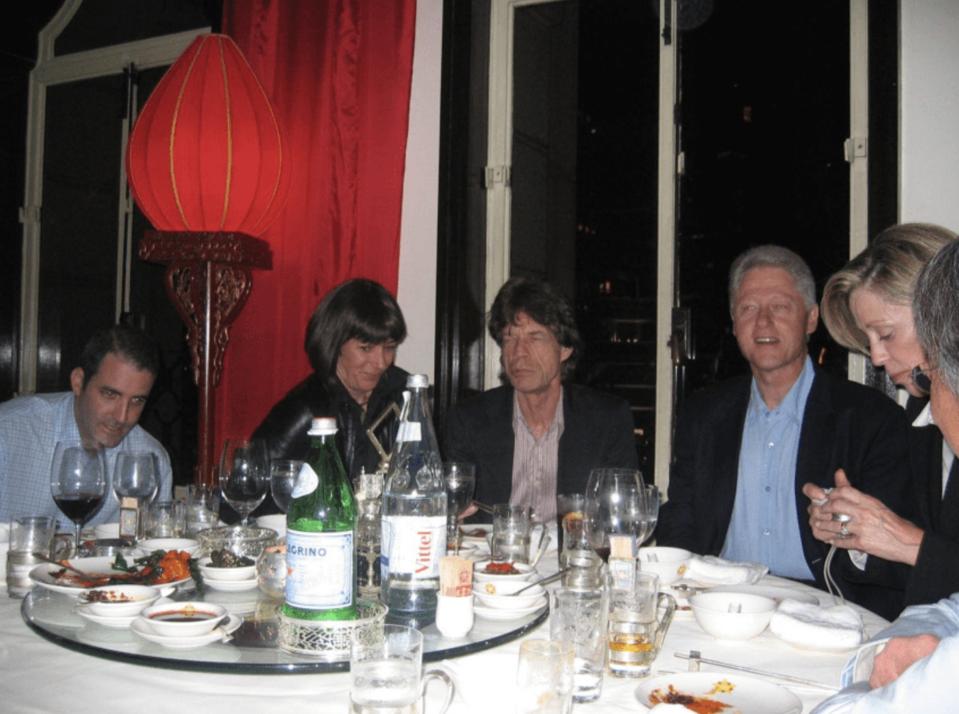Bill Clinton Mick Jagger Epstein