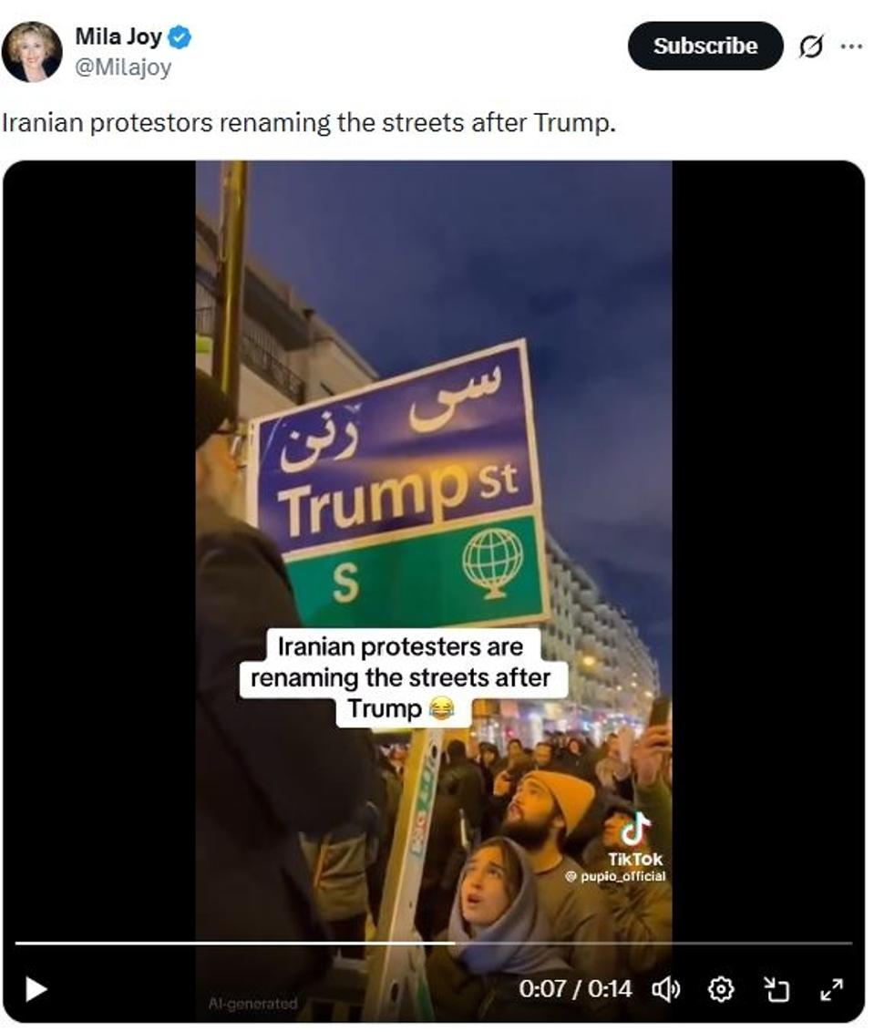 Waspadai Video AI Palsu Saat Protes Iran di Tengah Pemutusan Internet