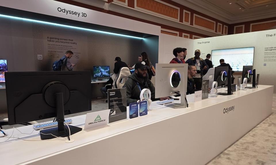 Samsung Perkenalkan Monitor Gaming 6K 3-D Tanpa Kacamata dengan QD-OLED Terbaru