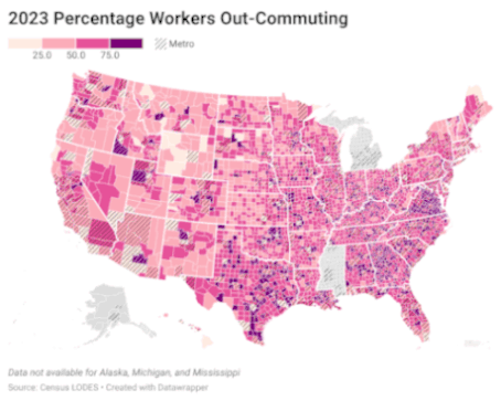 Dampak Pertanian, Perjalanan Kerja, dan Remote Work pada Pasar Tenaga Kerja Pedesaan Amerika