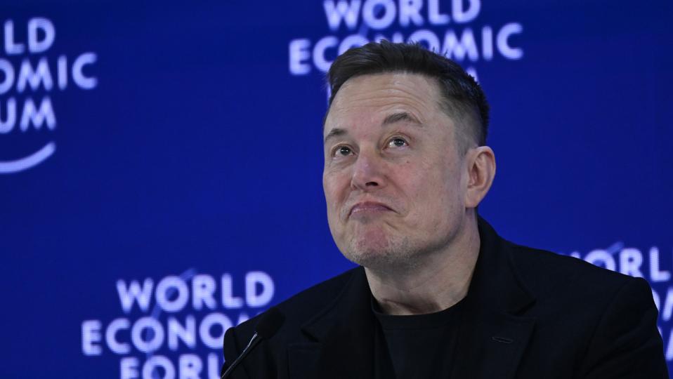 Elon Musk addresses World Economic Forum