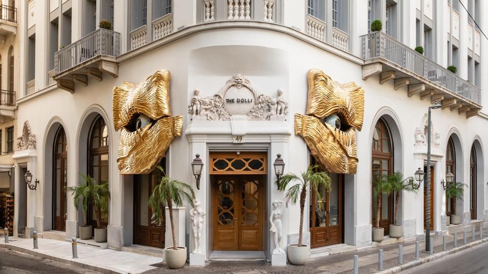 The Dolli Unveils Art Installation That Keeps An Eye On Athens