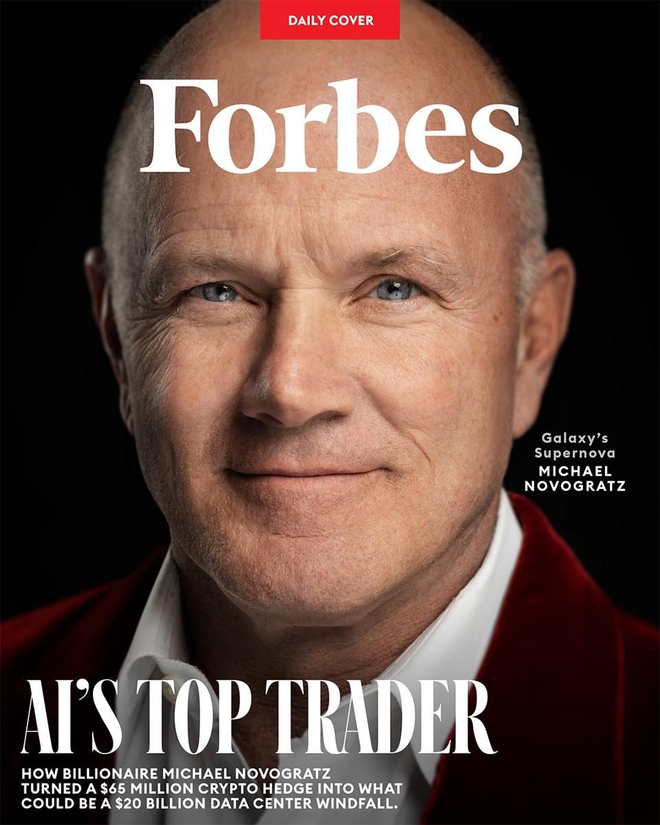 Inside The Trade That Made Mike Novogratz An AI Kingpin—And Could Net Him  $20 Billion