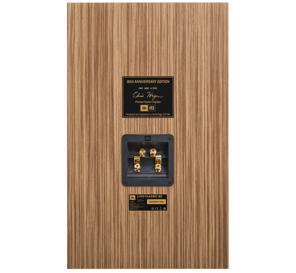 JBL: Merayakan 80 Tahun dengan L100 Classic 80, Speaker Legendaris Edisi Terbatas