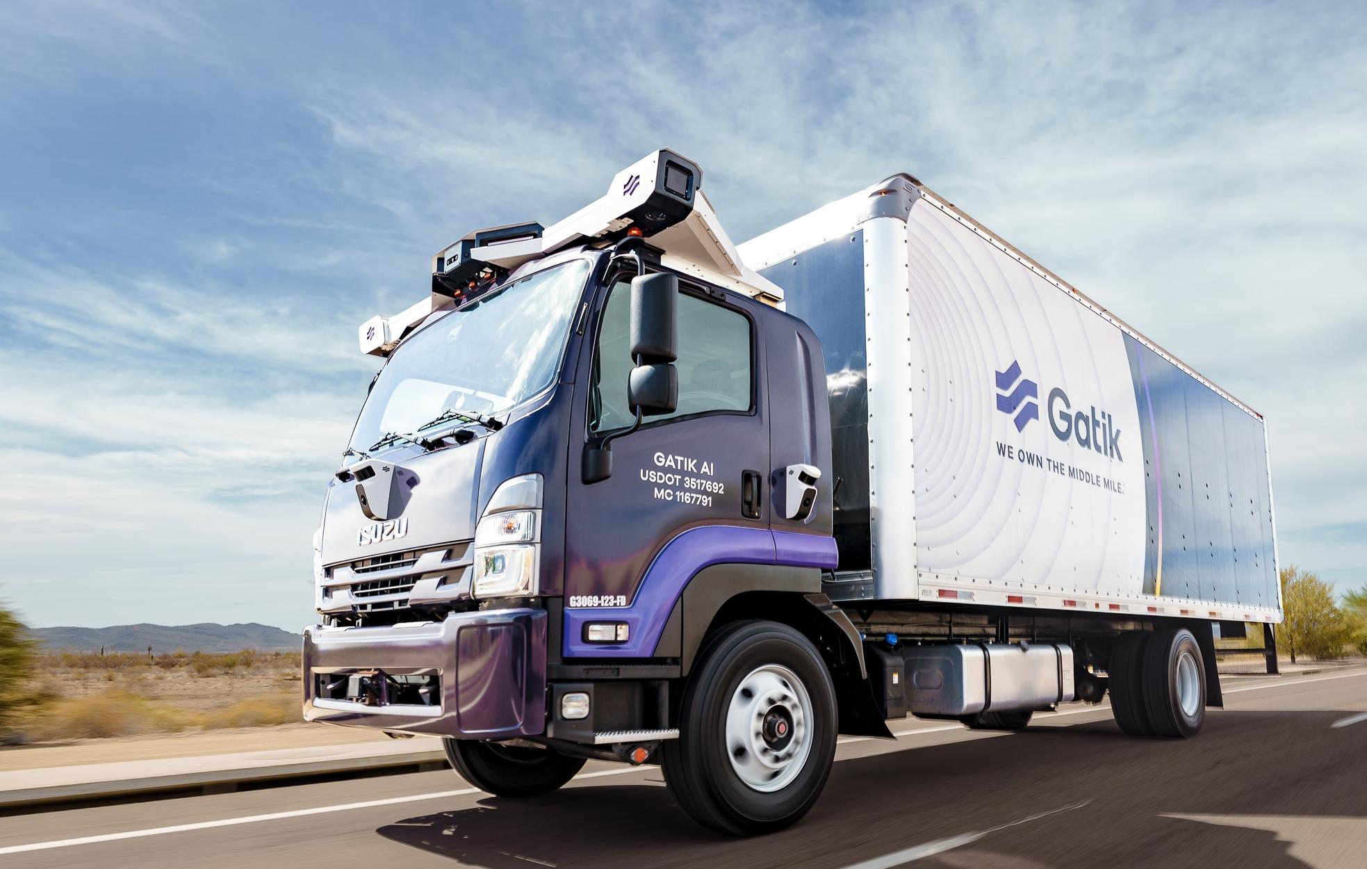 Gatik Percepat Ekspansi Truk Otonom dengan Kontrak Ratusan Juta Dolar