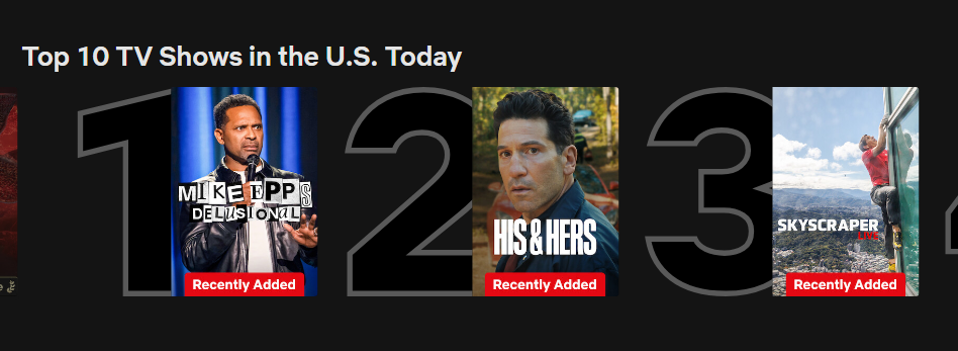 Perubahan Tren Netflix 2026: His and Hers Turun, Mike Epps dan Bridgerton Melaju