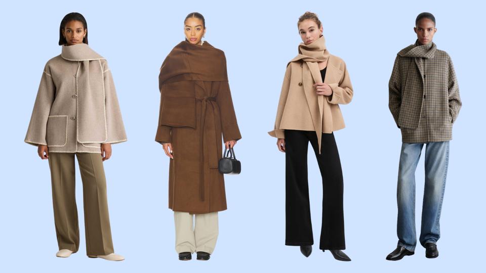 Graphic 10 Editor-Approved Scarf Coats To Elevate Your Outerwear Game