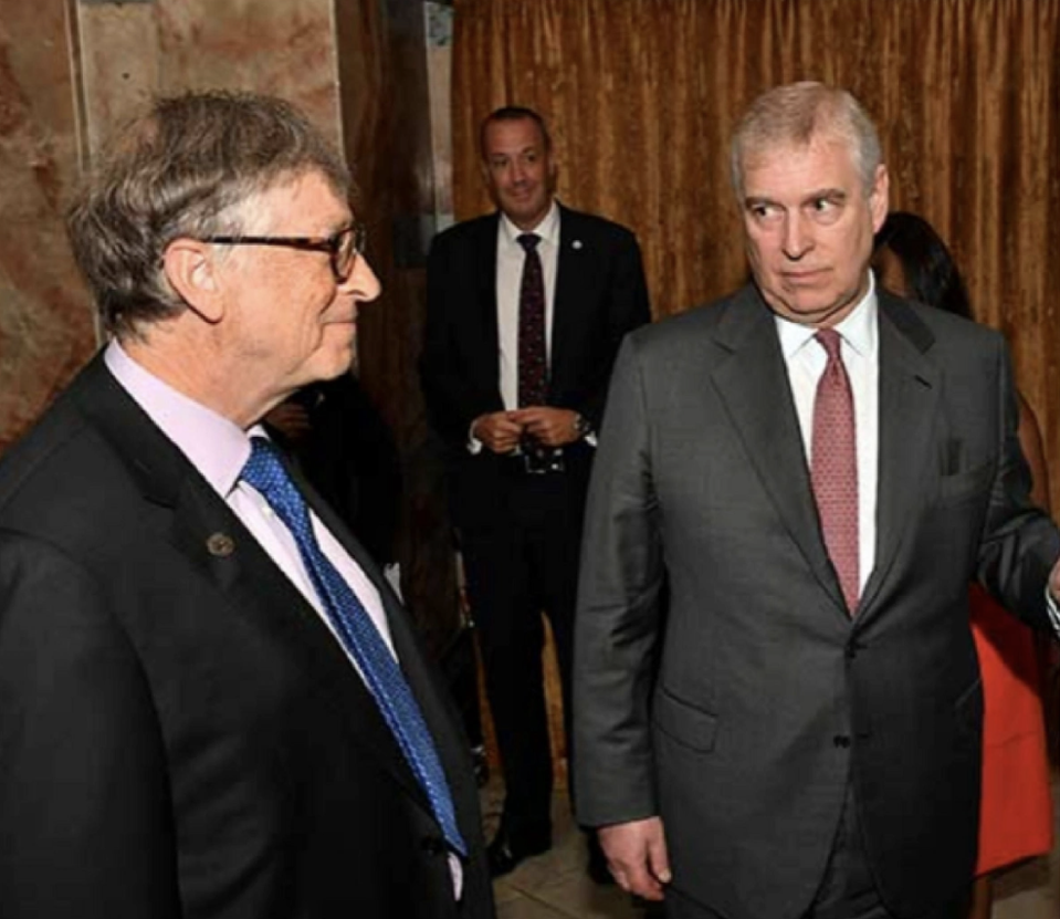 Bill Gates and Prince Andrew Epstein files