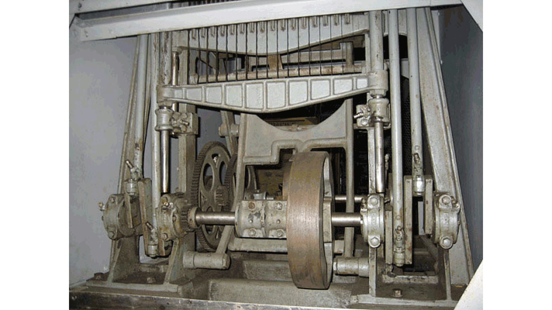 Cortadora de pan Rohwedder, hecha en Estados Unidos, AHB2006q07114, crédito: Museo Nacional de Historia Estadounidense, Instituto Smithsoniano