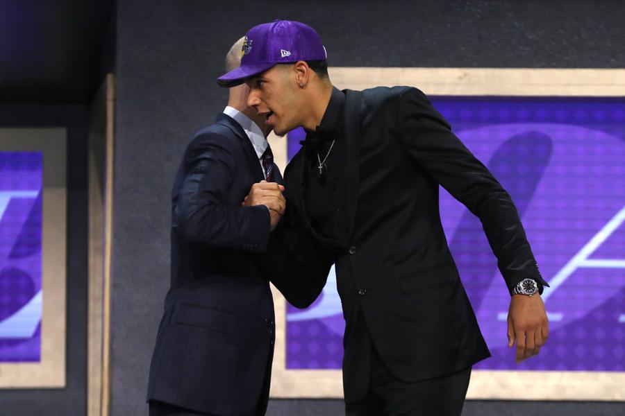 Lonzo Ball Debuts New Big Baller Brand Shoe At The 2017 NBA Draft