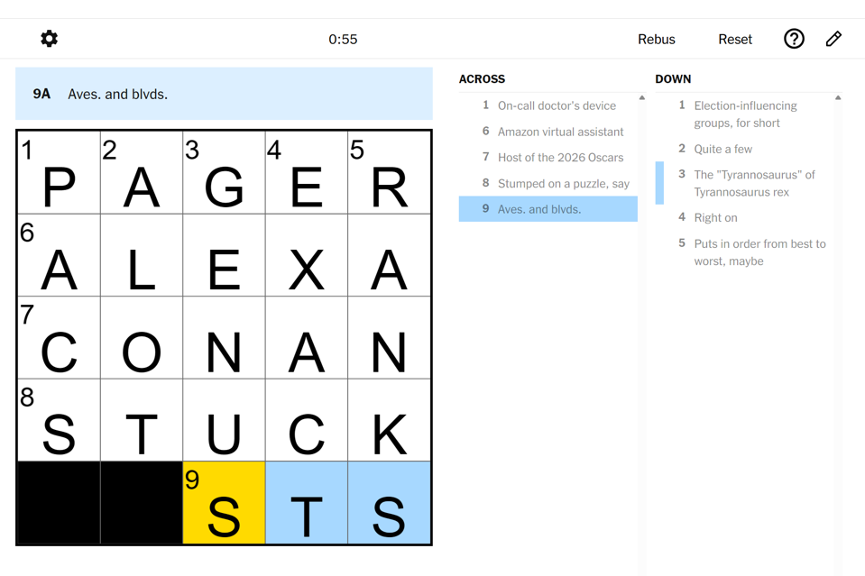 NYT Mini Crossword Clues And Answers For Sunday, March 15 NYT Mini Crossword Clues And Answers For Sunday, March 15