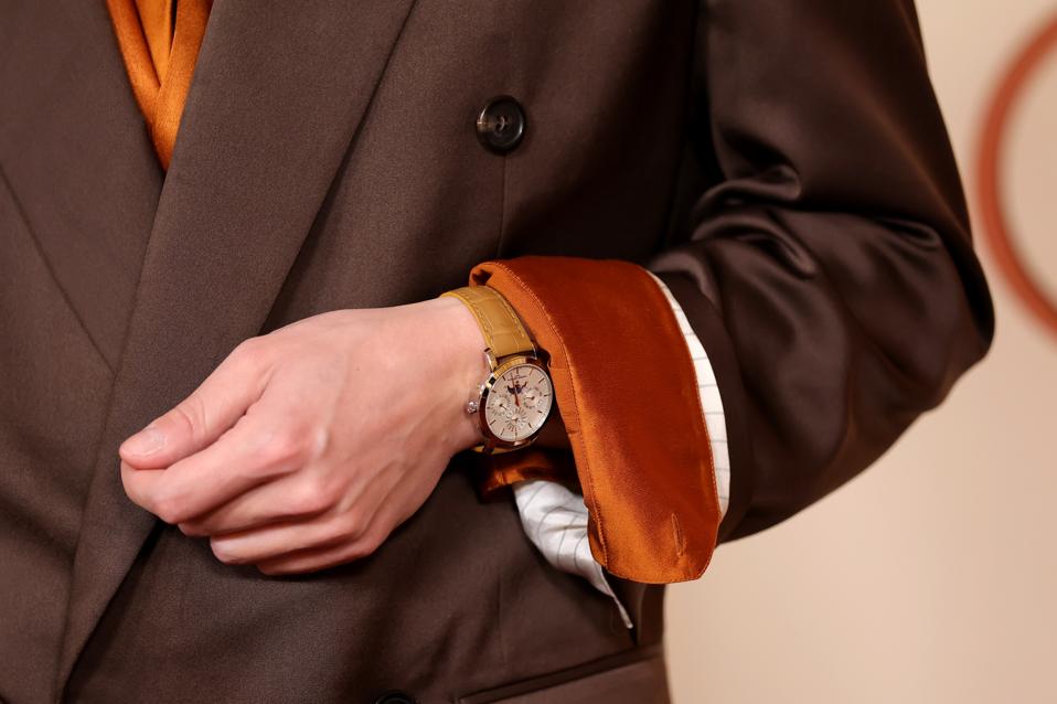 Felix Kammerer wore a Vacheron Constantin Traditionnelle Perpetual Calendar Ultra-Thin