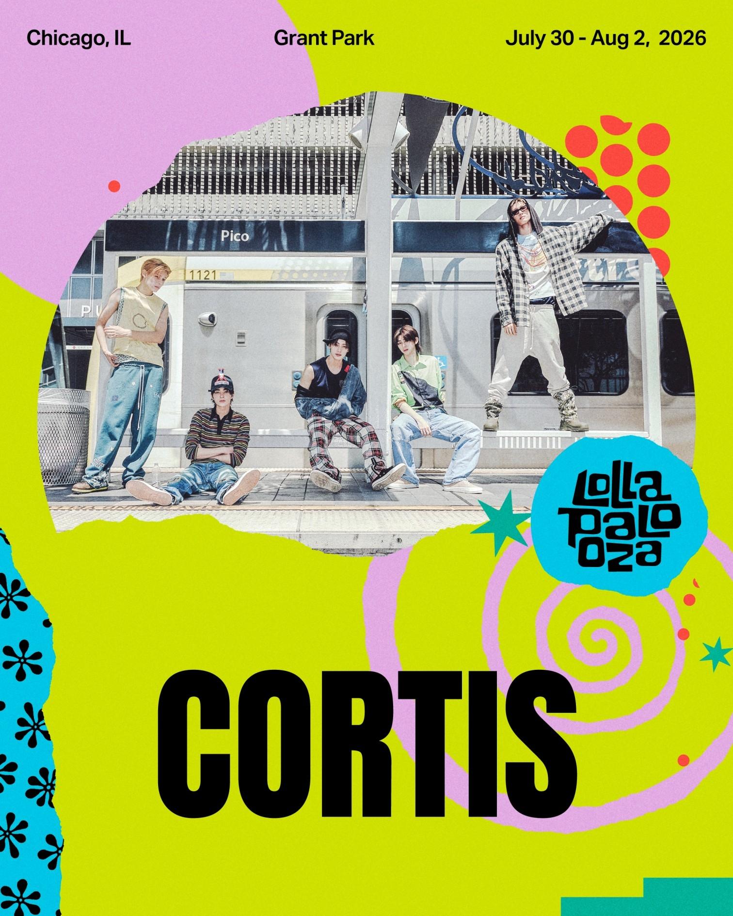 CORTIS To Make Their U.S. Festival Debut At Lollapalooza 2026