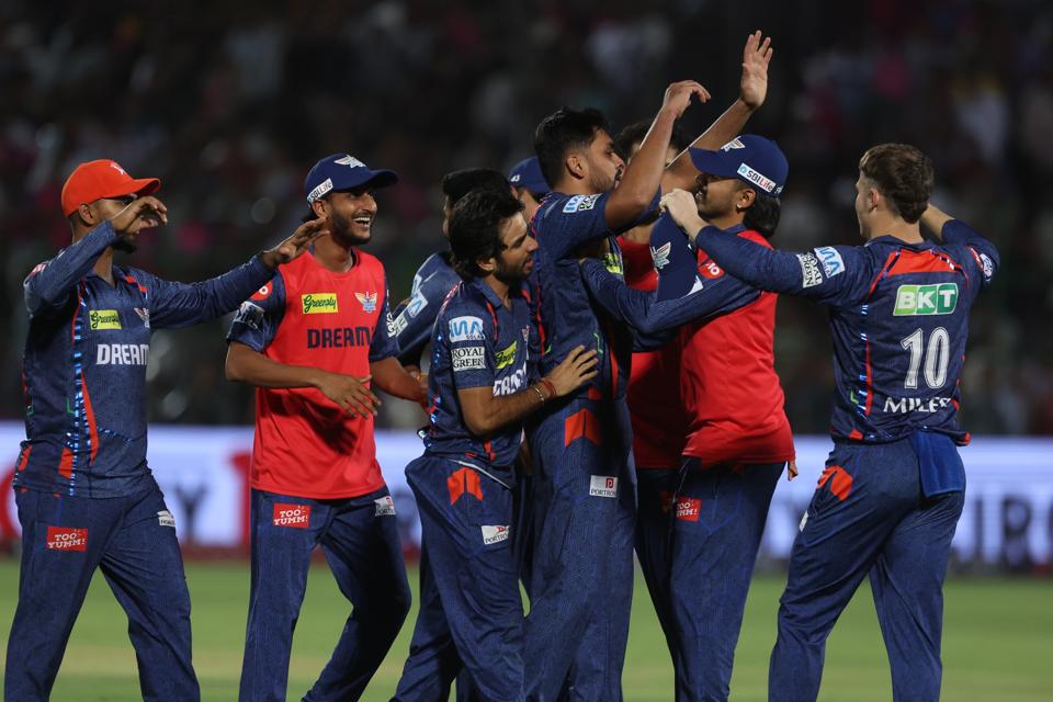 2025 IPL - Rajasthan Royals v's Lucknow Super Giants