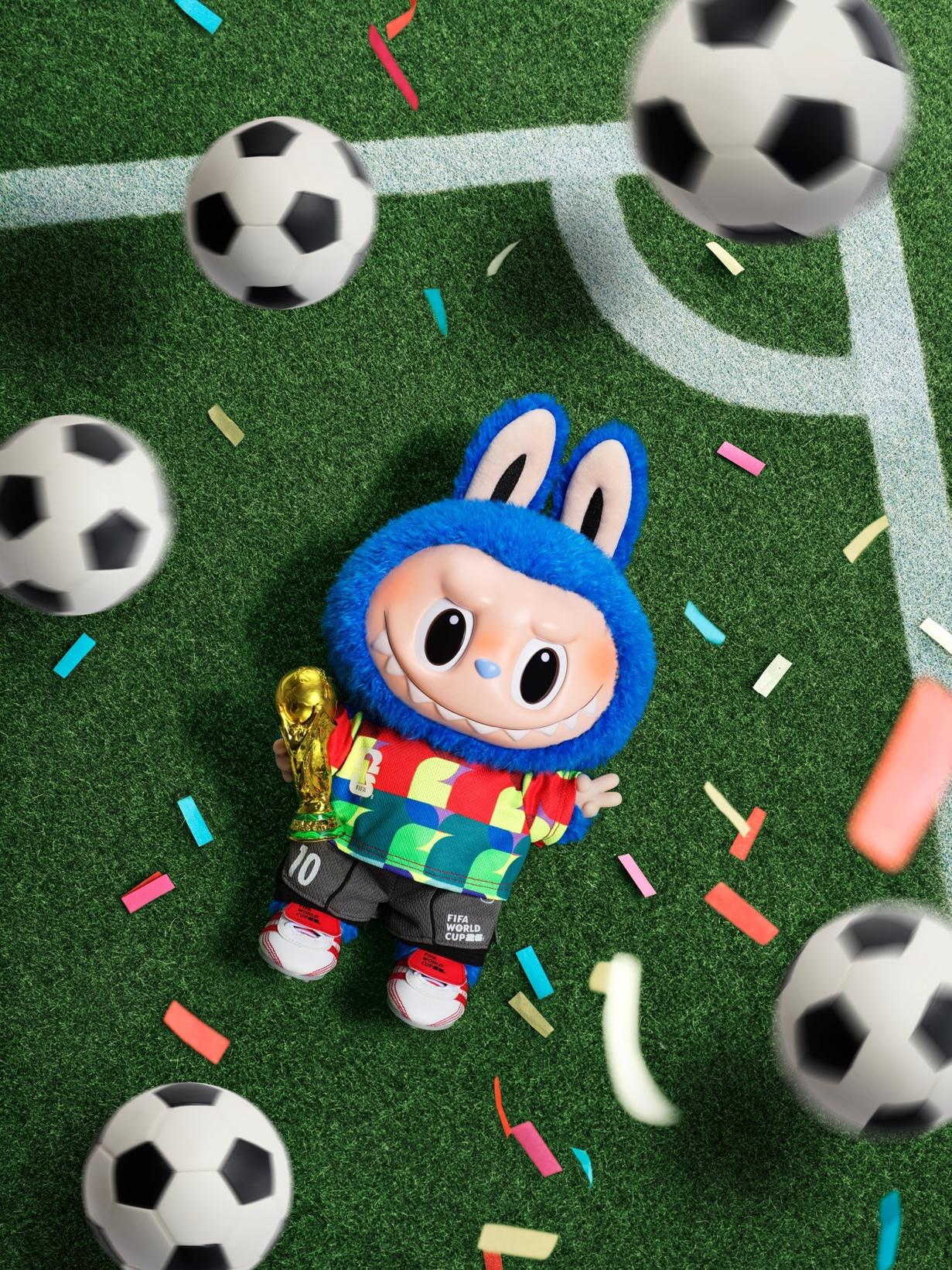 Pop Mart's LABUBU Teams Up With FIFA World Cup For Cute Collab