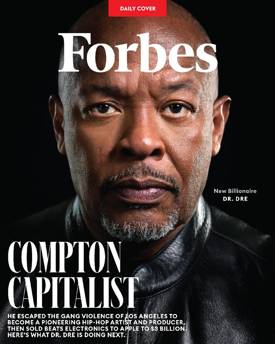 Dr-Dre-cover-Dr Dre by JAMEL TOPPIN for Forbes