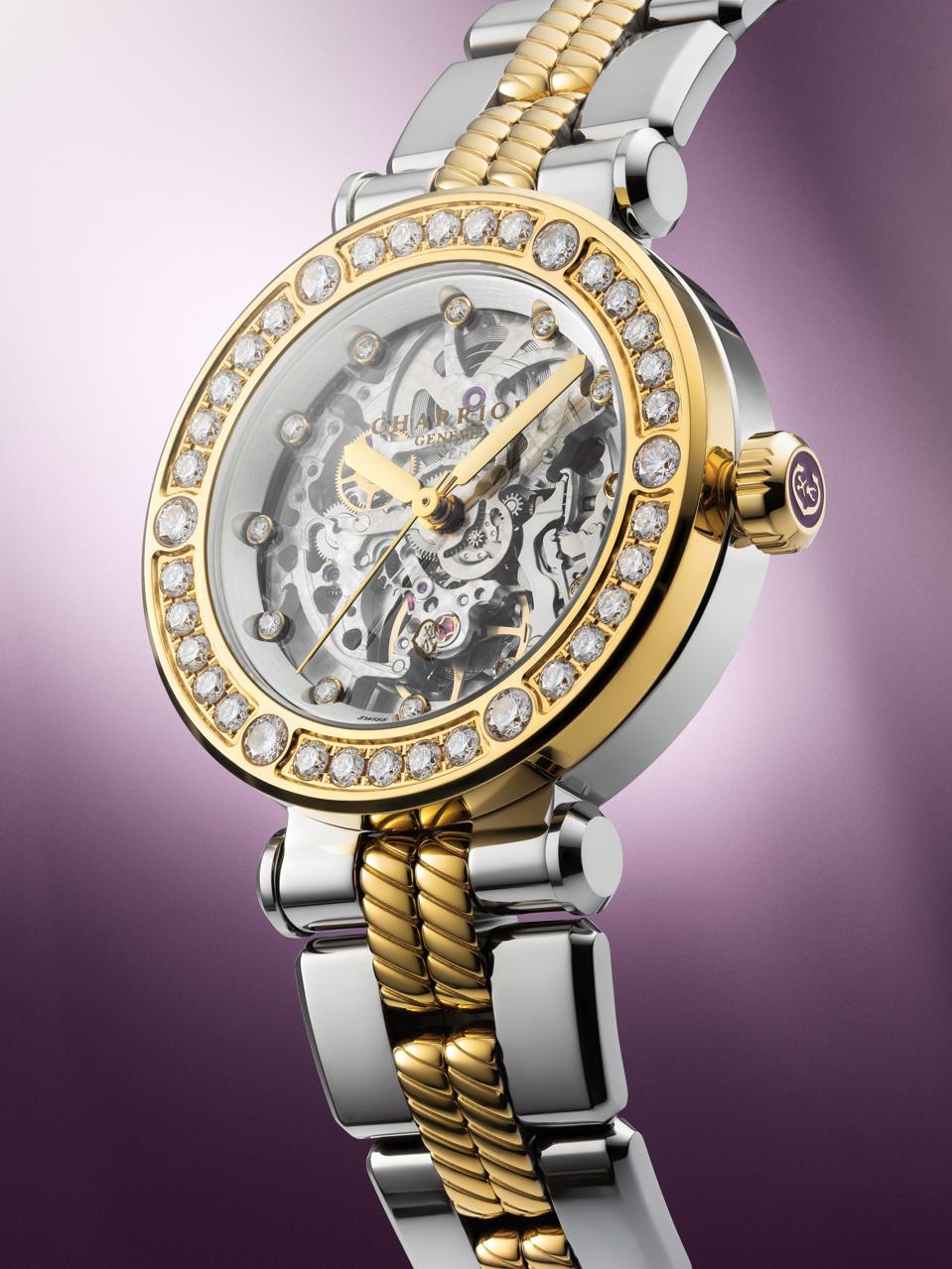 Charriol in-house caliber C03—Automatic Skeleton