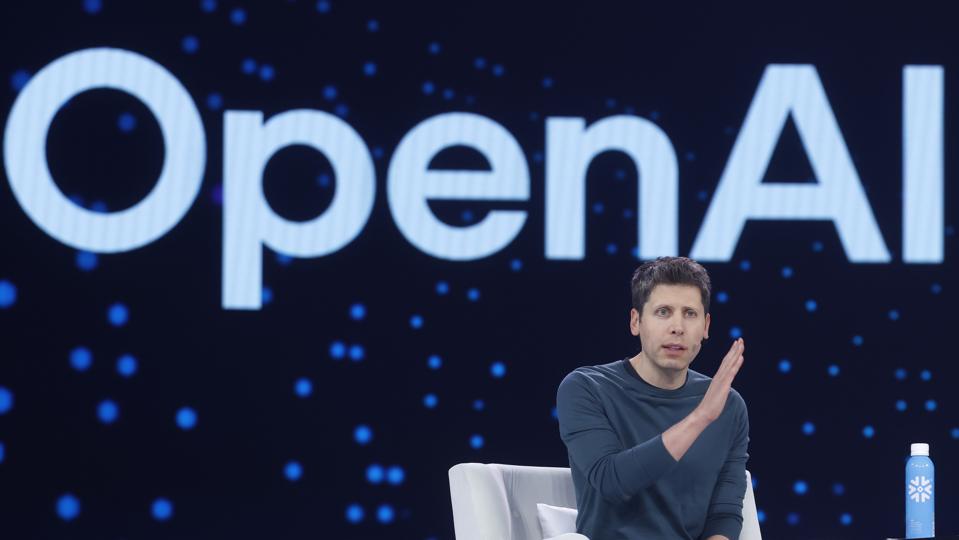 Open AI CEO Speaks At Annual Snowflake Summit In San Francisco