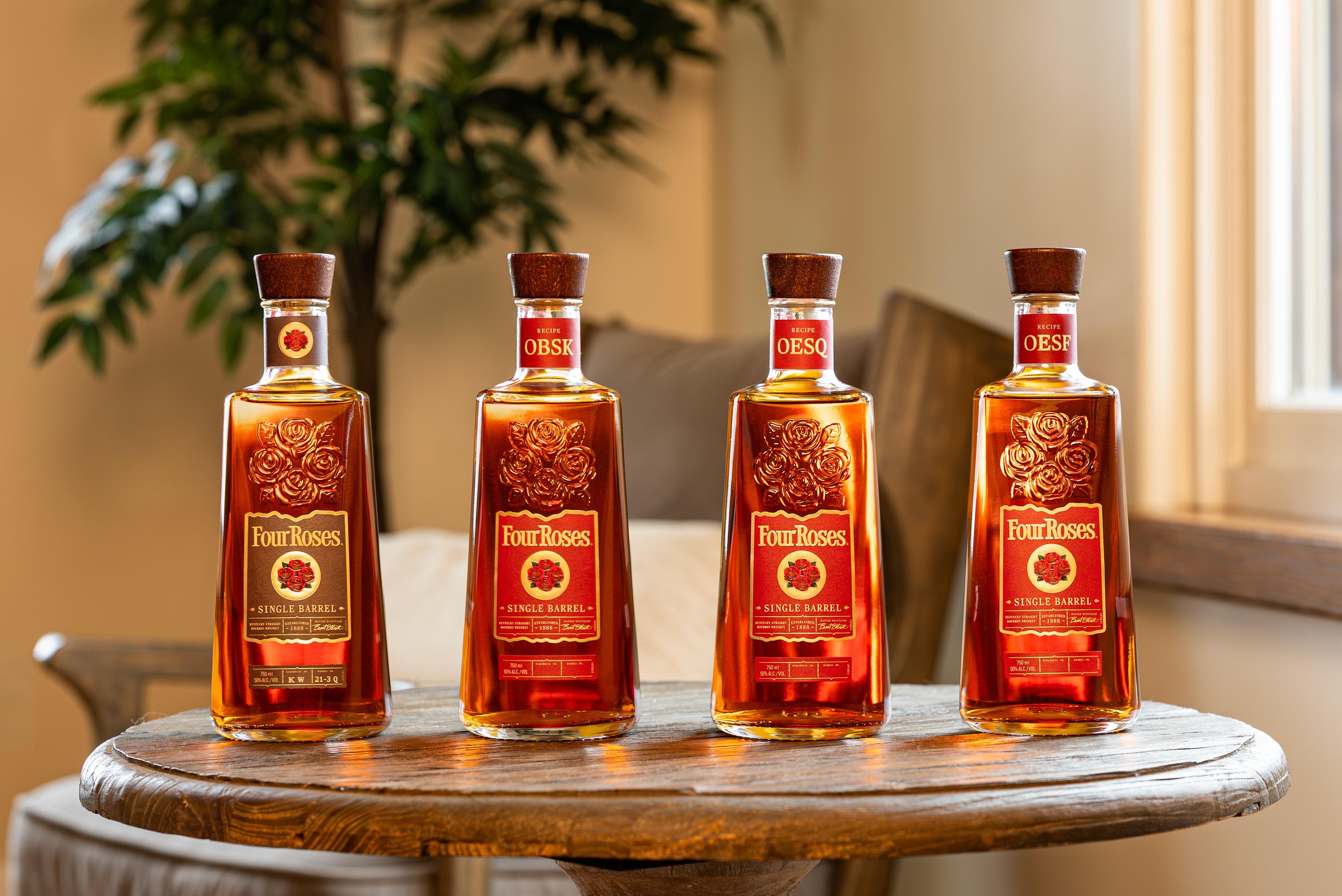 Four Roses Releases Three New Single Barrel Collection Recipes