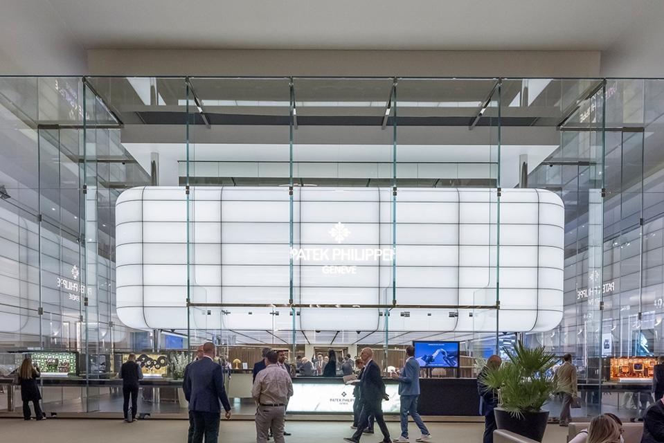 The Patek Phillippe booth at Watches and Wonders Geneva 2026.