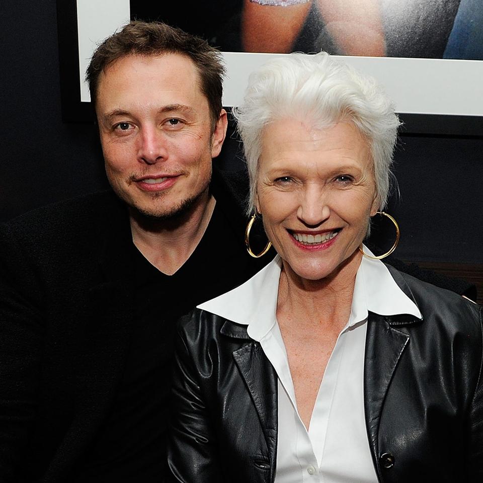 Elon and Maye Musk 2012 by Andrew H. Walker-WireImage-Getty Images