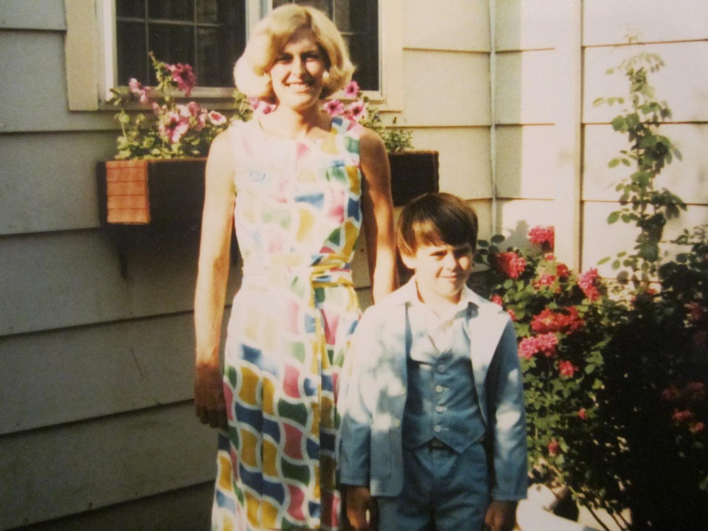 Hayes Barnard and mom #1