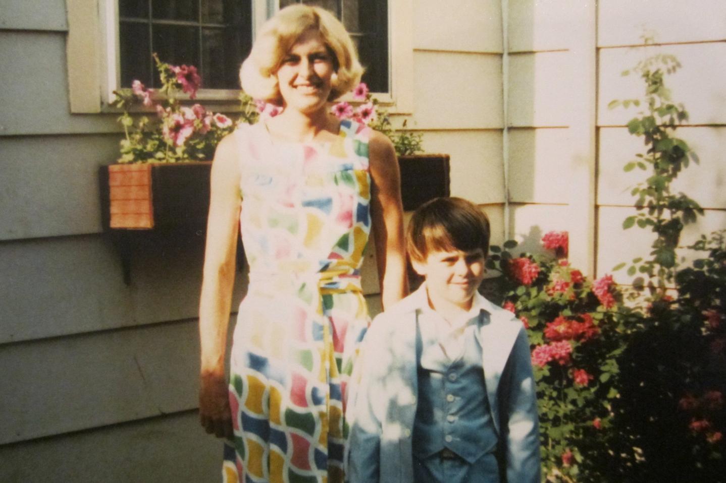 Hayes Barnard and mom #1