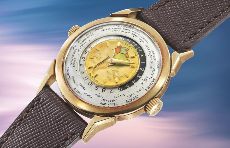 Patek Philippe Ref. 2523 "South America" world-time wristwatch fetched $10.2 million