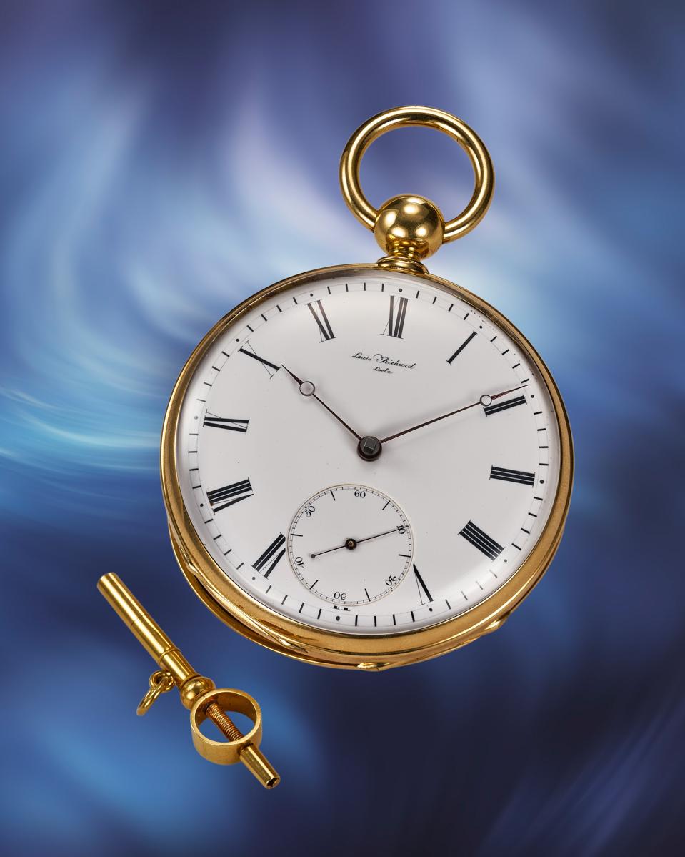 Louis Richard Triple Detent Constant Force One Minute Tourbillon fetched $5.1 million