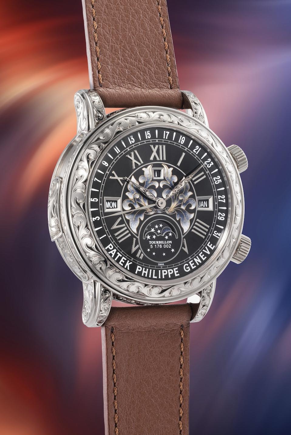 Patek Philippe Ref. 6002G-010 Sky Moon Tourbillon sold for more than $4.1 million