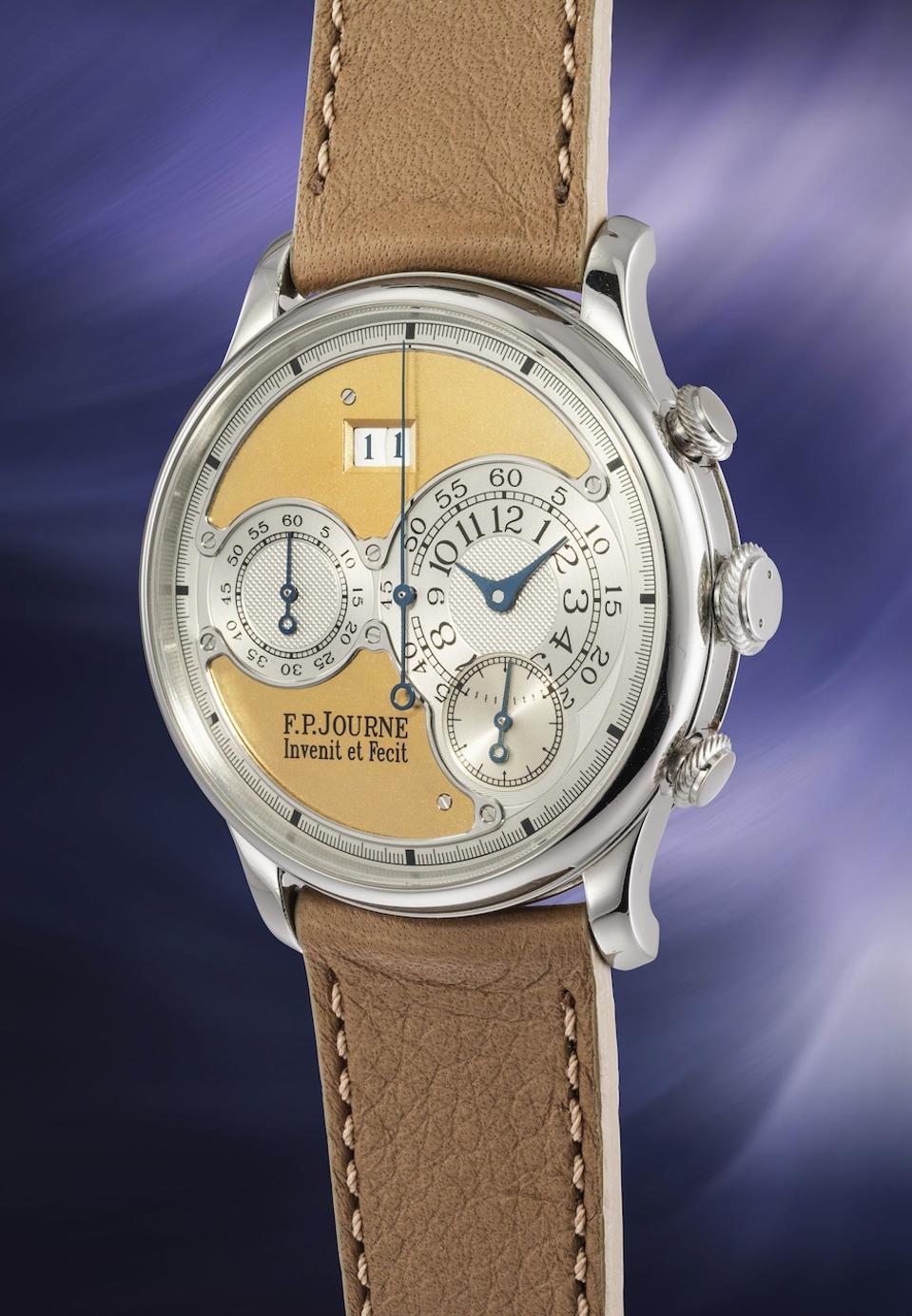 F.P. Journe Octa Chronographe 38mm Brass Movement sold for a world record $2.2 million