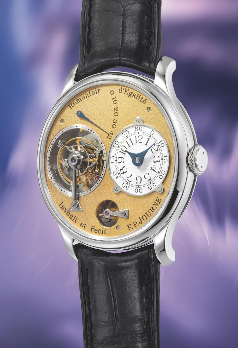 F.P. Journe Tourbillon Souverain à Remontoir d’Egalité sold for more than $1.9 million