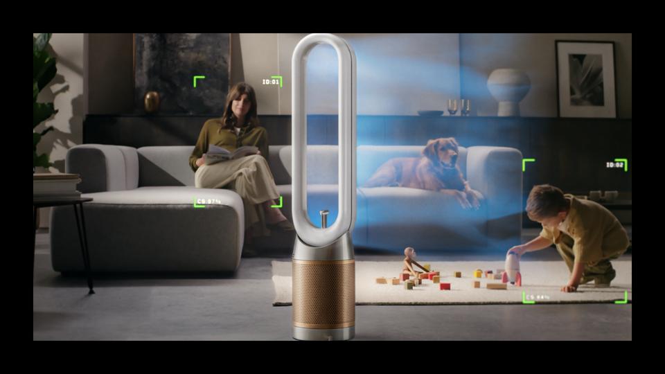 Graphic Dyson’s New Air Purifier Watches And Responds To Human Movement: Our First Impressions