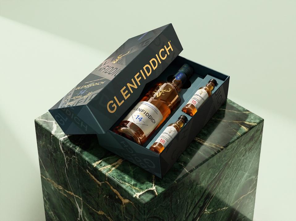 Glenfiddich's Latest Redesign Is A New Twist On Its Trademark Look