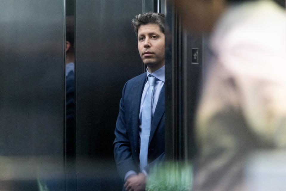 Sam Altman at Elon Musk v. OpenAI Trial In California