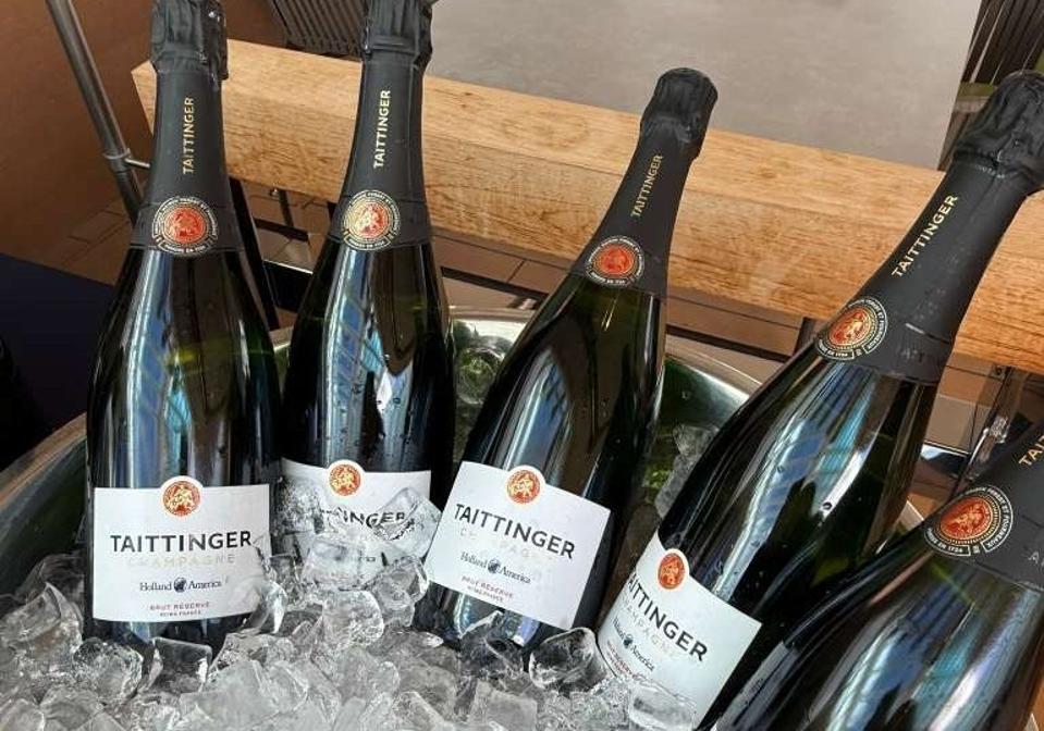 Taittinger Is Now Served At Every Holland America Sailaway Celebration