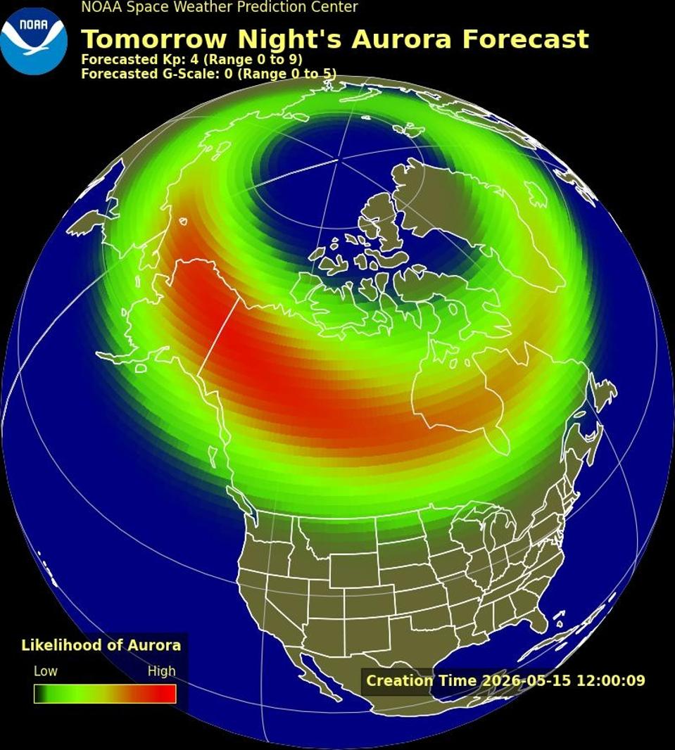 Fenomena Cahaya Utara Terlihat Sabtu Malam Akibat Badai Geomagnetik G1